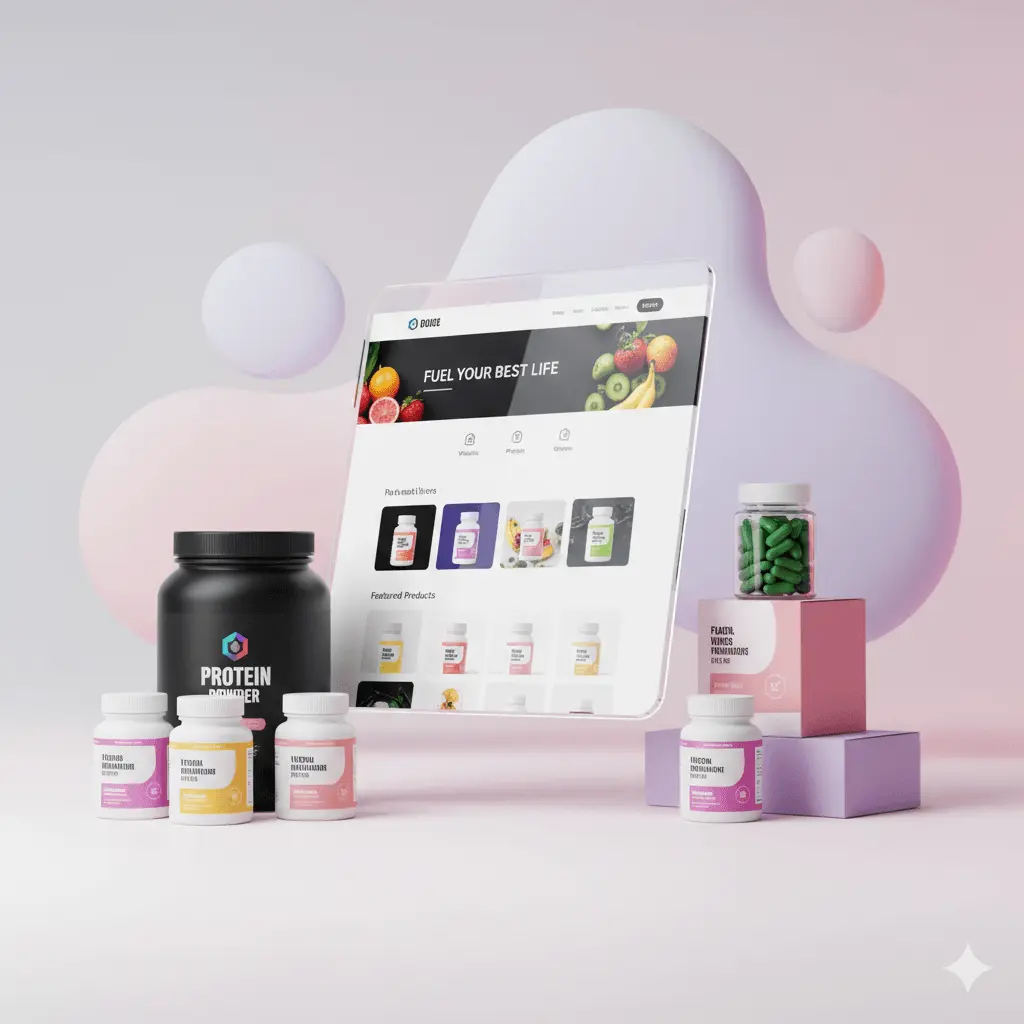 Supplement Ecommerce Website Project