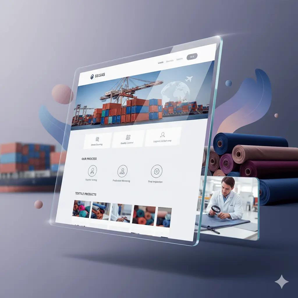 Textile Corporate Website Project