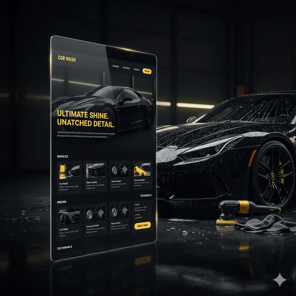 Car Detailing Website Project